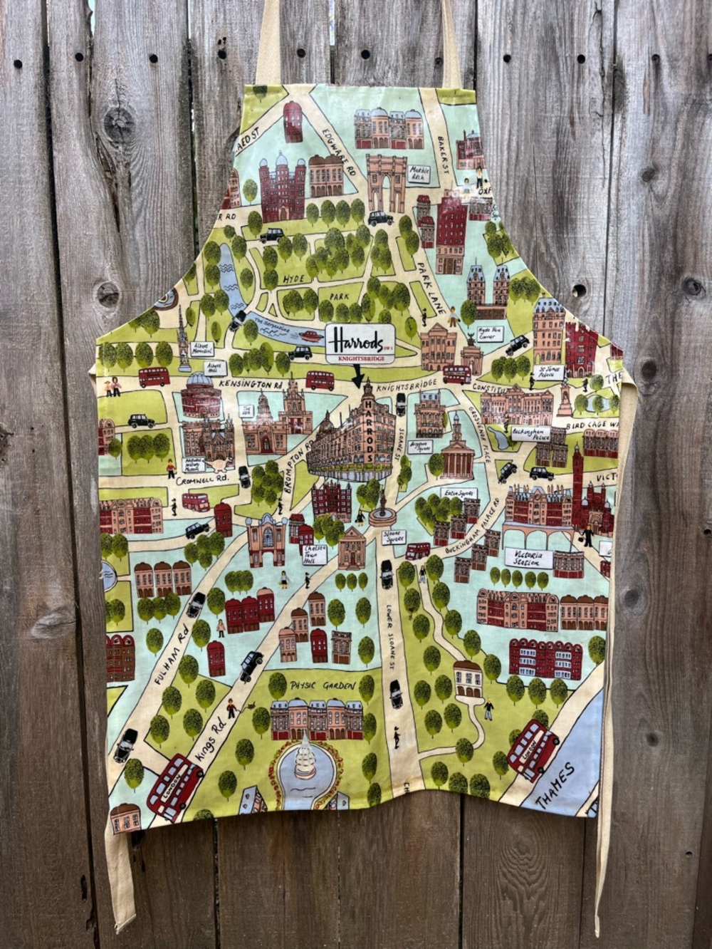 Harrods knightsbridge Vintage apron.